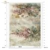 dekoracyjne wzory, motywy kwiatowe, bukiet kwiatów, Ogród Muz, Garden of Muses * Mulberry decoupage paper FPA1005, decorative patterns, floral motifs, bouquet of flowers, Garden of Muses *Seria Garden of Muses